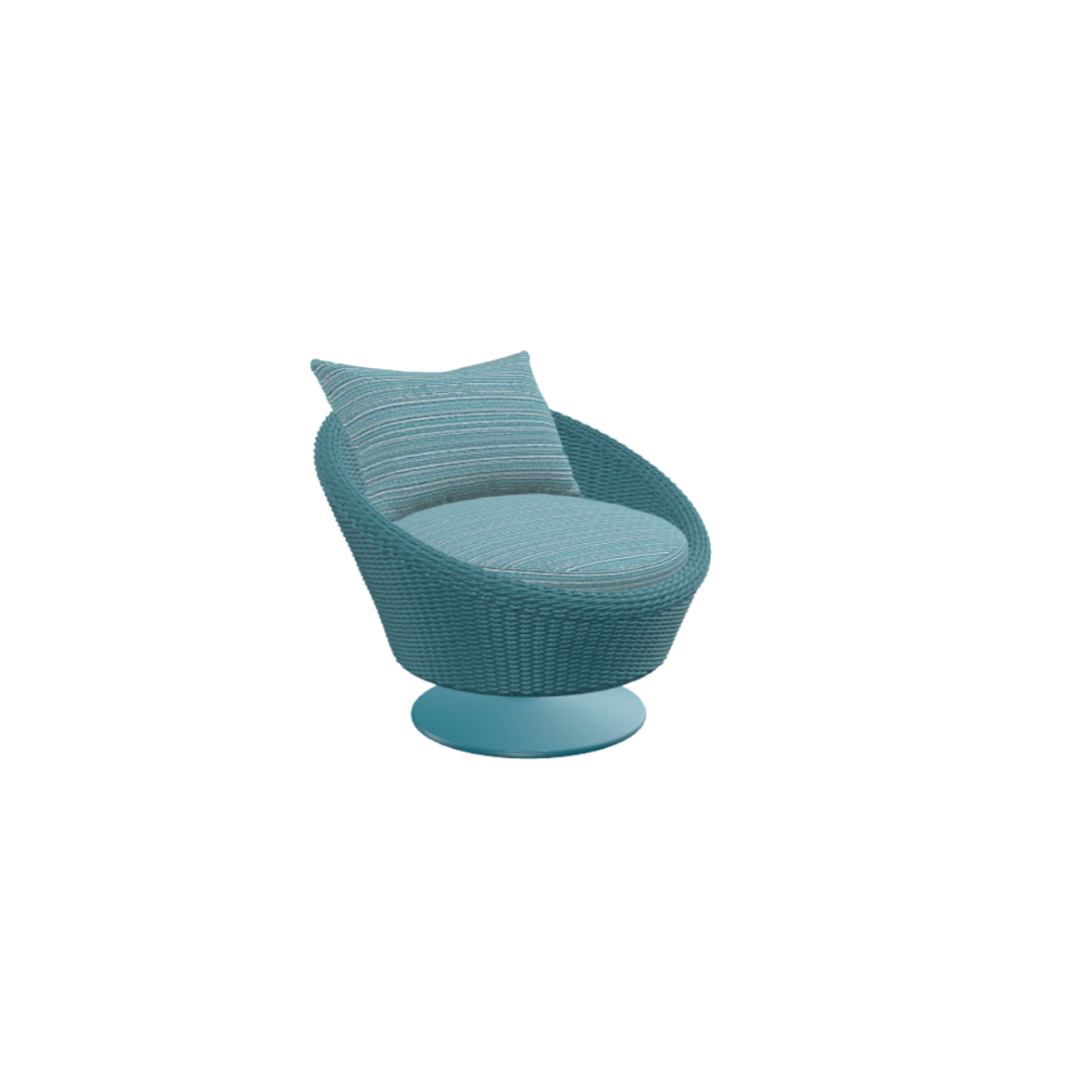 GOA SWIVEL LOUNGE CHAIR