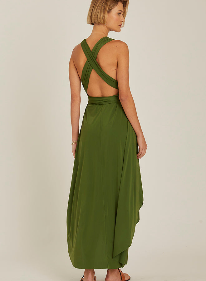 TIE COVER UP DRESS