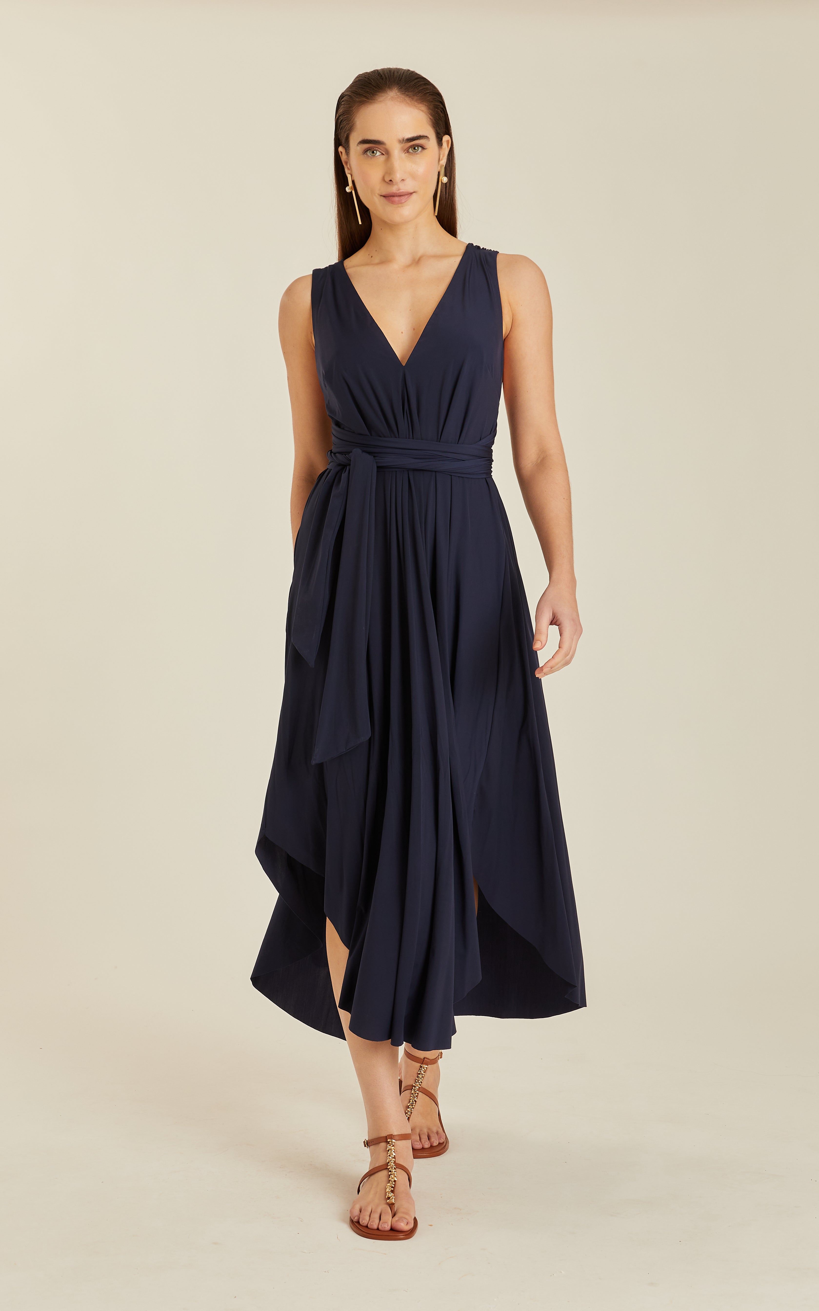 TIE COVER UP DRESS