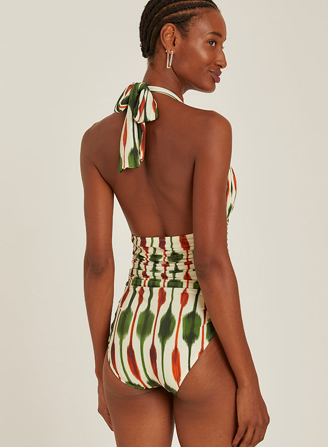 RUCHED ONE PIECE RECYCLED